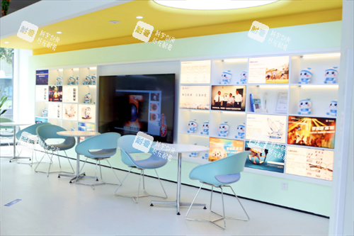 杭州朝聚眼科大厅区图