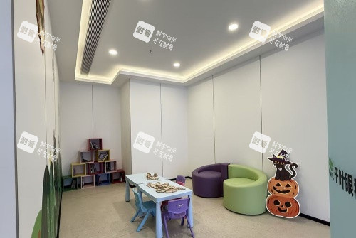 重庆千叶眼科儿童休息区示意图