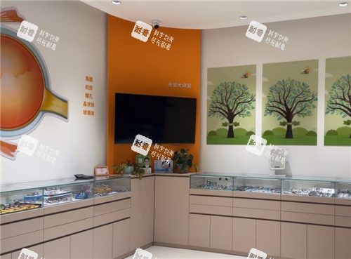 深圳光爱眼科科普区环境图