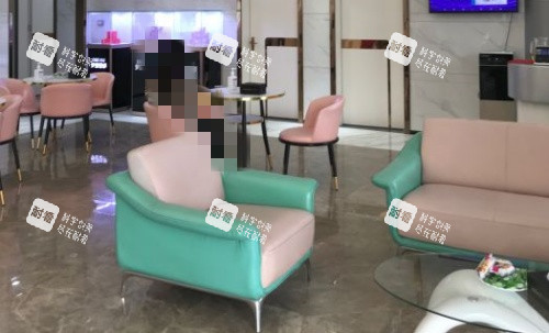 江门梦想整形休息区示意图