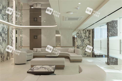 韩国DIAR皮肤科候诊休息区