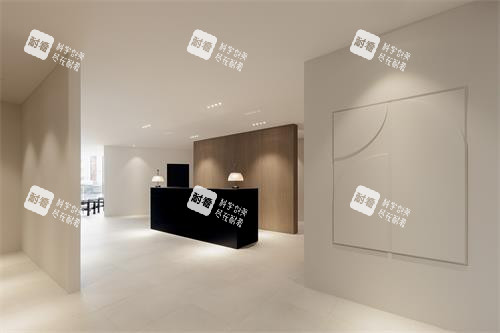 清潭antian抗衰医院前台大厅侧面