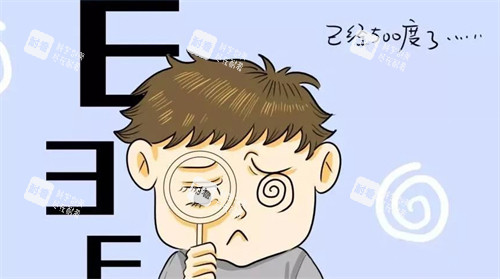 儿童近视度数加深快