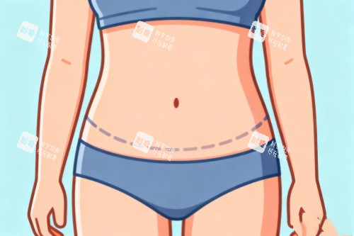 腹部吸脂卡通图一览