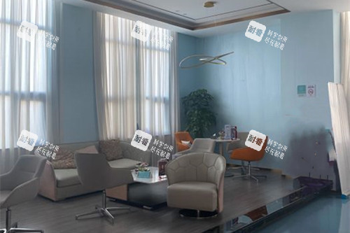 成都后美整形等候区环境示意图