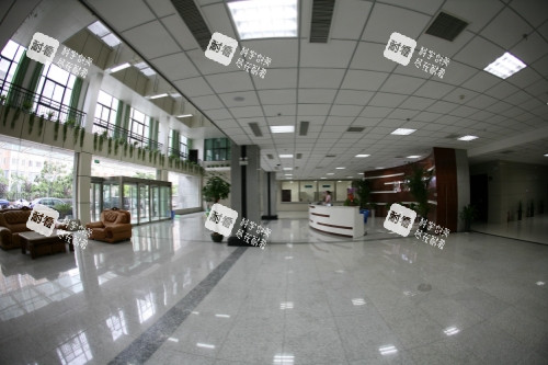 郑州视光眼科医院一楼大厅展示