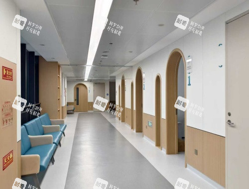 泉州艾格眼科医院走廊休息区