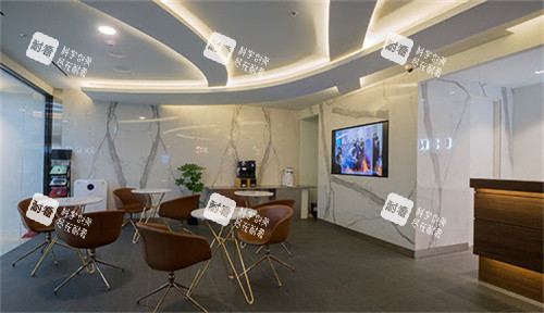 韩国爱妮皮肤科等候区