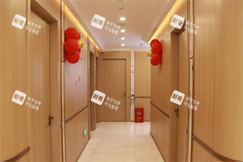 长沙晶肤医疗美容走廊环境