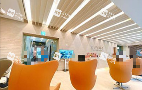 韩国必妩整形大厅休息等候区环境