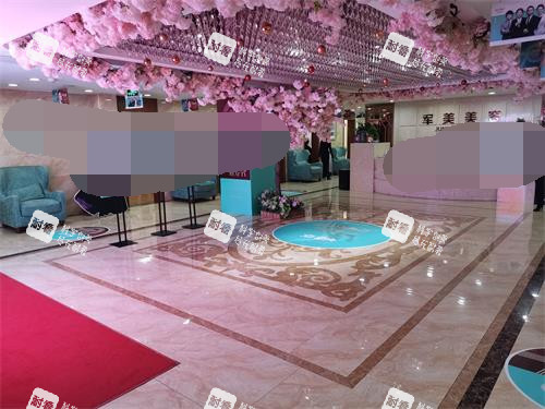 重重庆军美整形医院前台大厅
