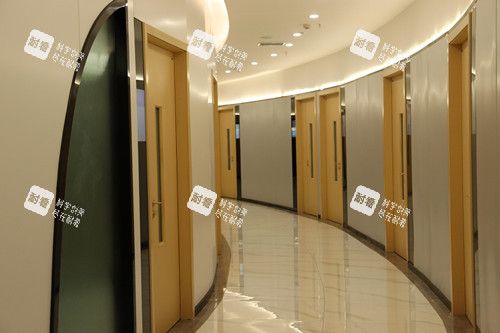 成都军大整形内部过道环境 成都军大整形内部过道环境