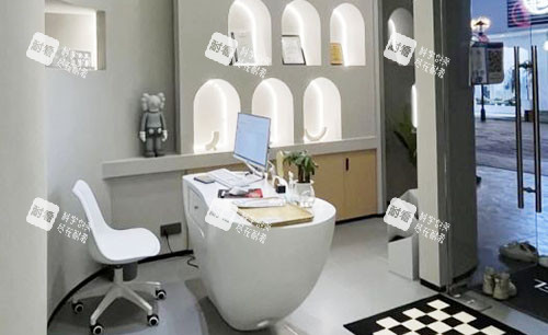杭州整形医院入口登记台