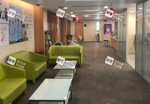 沧州爱尔眼科医院诊所外休息区