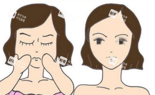 面部磨骨前后对比图