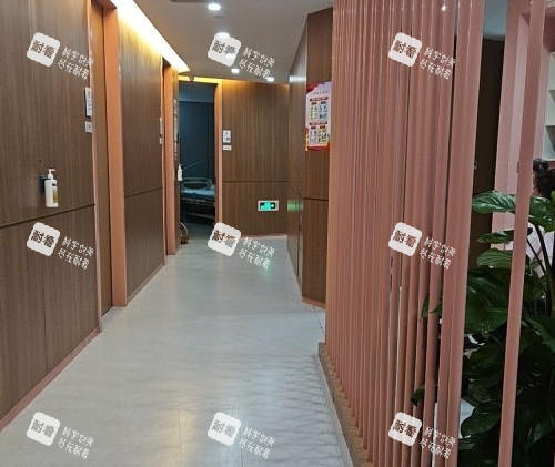 深圳艺星整形过道区