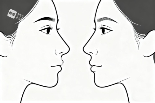 好看鼻型卡通展示图