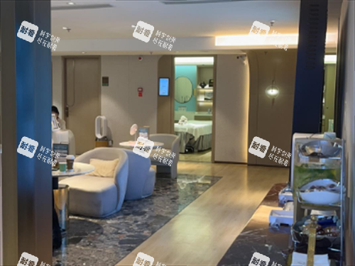 北京漾格医疗美容休息区一角