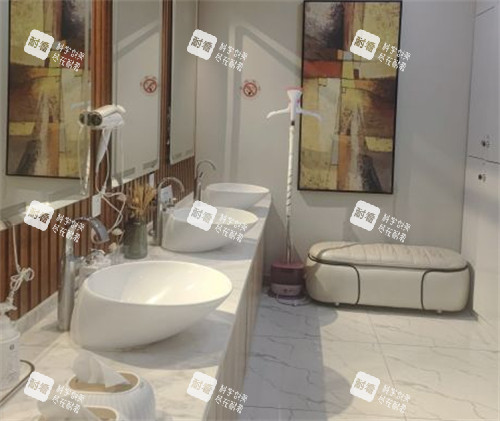 青岛知颜智妍医疗美容洗漱区环境图