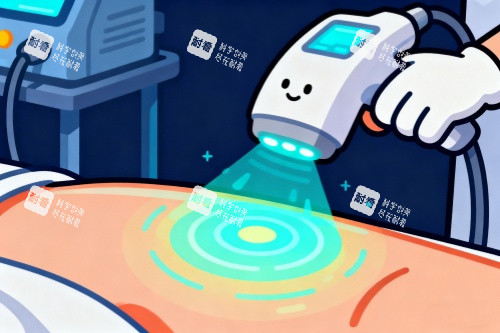 医美祛疤卡通展示图 医美祛疤卡通展示图