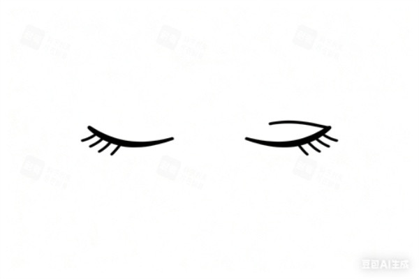 割双眼皮前后对比图