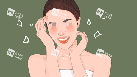 光子嫩肤术后示意图