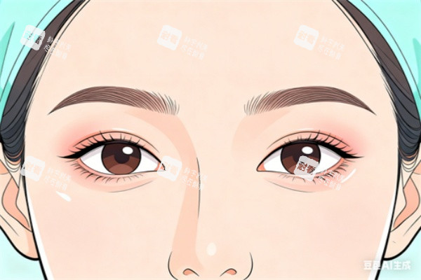 双眼皮整形卡通图一览