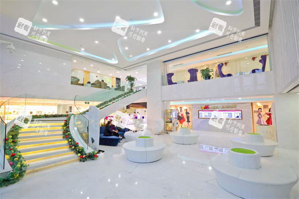 广州华美整形大厅环境一角