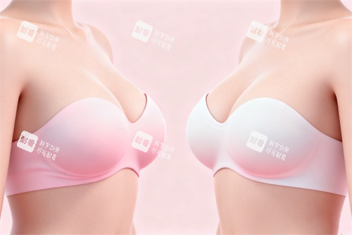 胸部整形隆胸卡通图