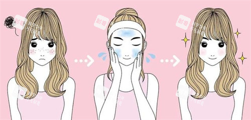 水光补水前后皮肤对比 水光补水前后皮肤对比