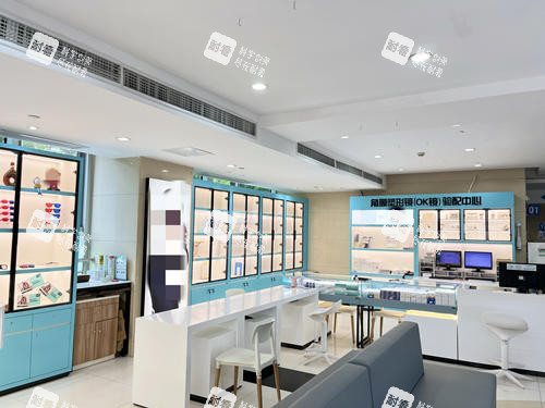 上海新视界眼科医院陈列柜 上海新视界眼科医院陈列柜