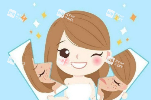 激光祛斑前后对比图 激光祛斑前后对比图