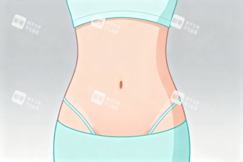 腰腹部做吸脂塑形卡通图 腰腹部做吸脂塑形卡通图