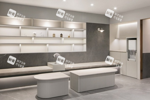 韩国dayone皮肤科等待区