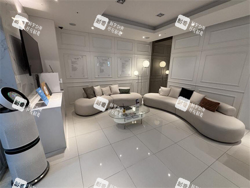 韩国鹿美人皮肤科等候区展示