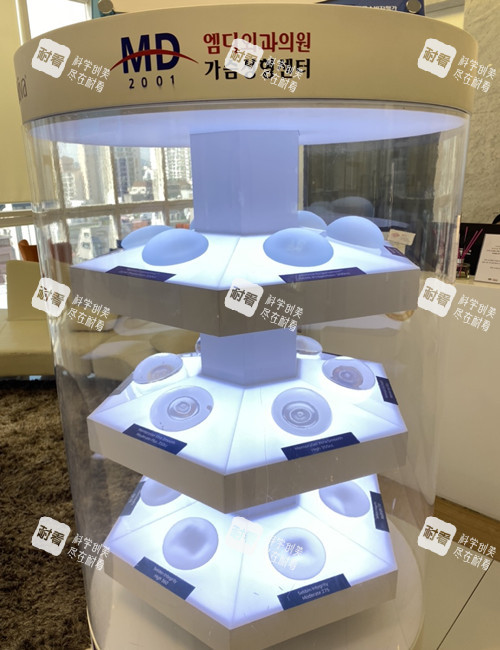 韩国MD整形医院隆胸假体展示架