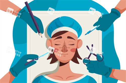 鼻部整形卡通图 鼻部整形卡通图