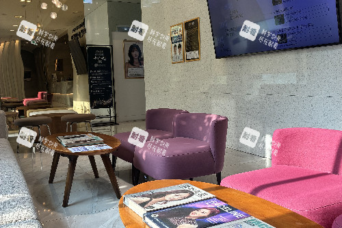 韩国faceline整形医院候诊区 韩国faceline整形医院候诊区