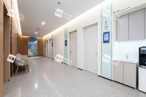 上海爱尔眼科内部一角