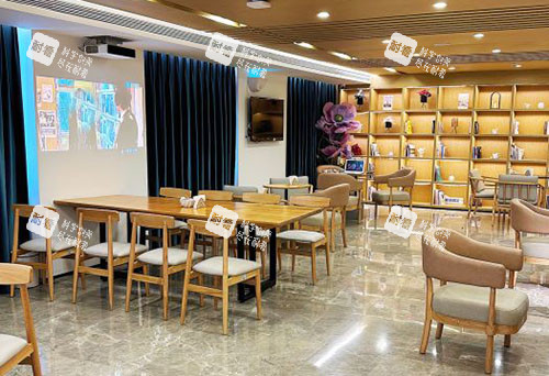 北京美莱医疗美容大厅休息区