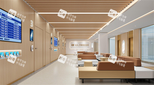 武汉华厦眼科医院门诊等候区 武汉华厦眼科医院门诊等候区