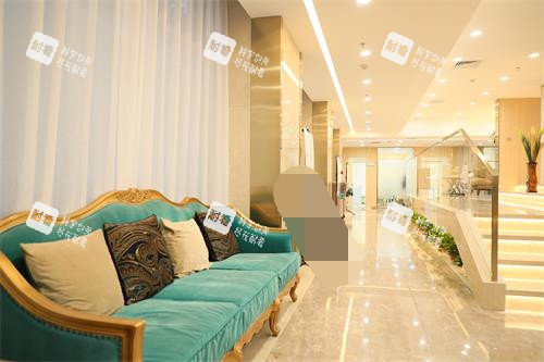 北京碧莲盛植发医院沙发等待区