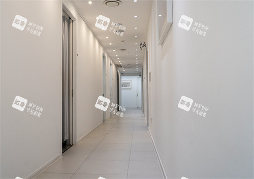 韩国VSline皮肤科狎欧亭店走廊