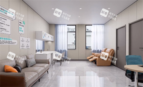 元氏爱眼门诊部休息区 元氏爱眼门诊部休息区