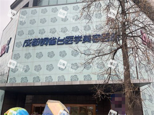 成都铜雀台整形外观图