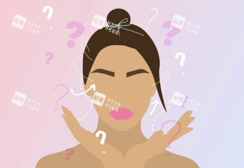 面部填充卡通图示