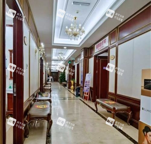 北京京城皮肤医院走廊 (2)