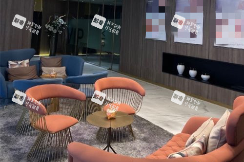 广州美涵整形候诊区