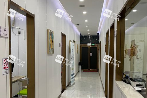 广州美涵整形走廊环境图