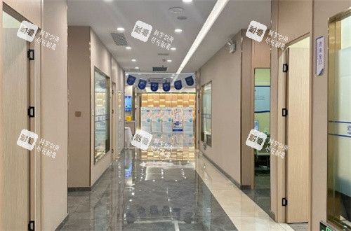 西安碧莲盛植发走廊图